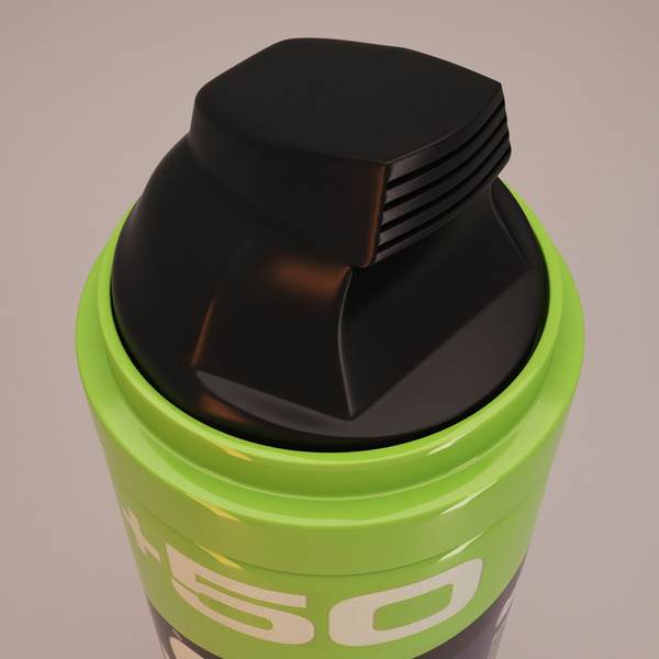 gillette shaving foam 3d max - Gillette shaving foam by Stubborn3D